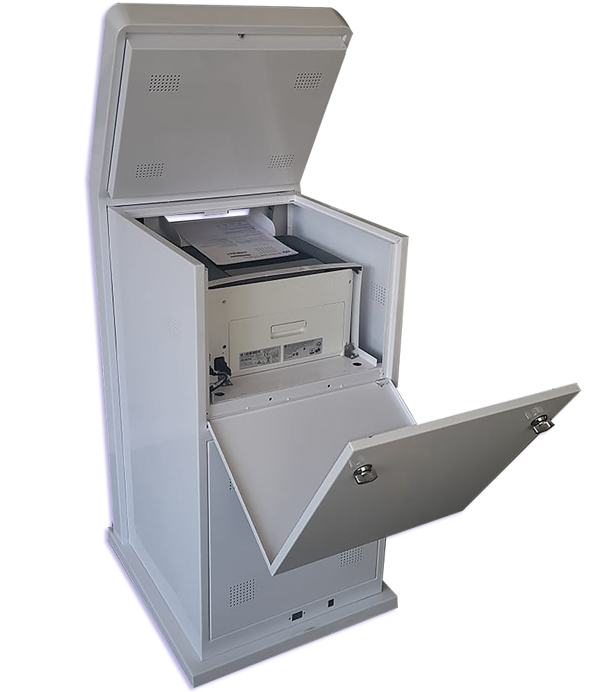 A4 yazıcılı kiosk